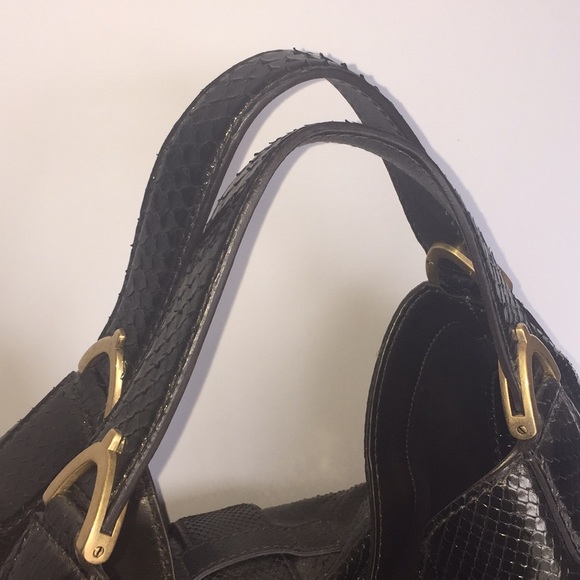 Gucci Soft Stirrup Python Bag - Picture 5 of 8